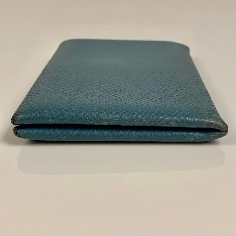 VINTAGE HERMÈS Calvi Card holder - Picture 6 of 16